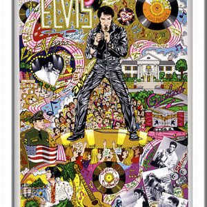 Remembering Elvis | Charles Fazzino | H&S Art