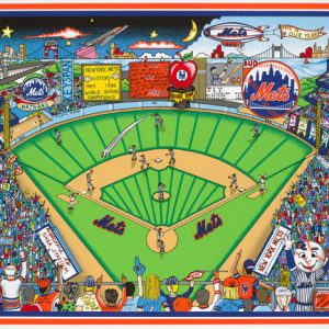 The Team The Time The Mets | Charles Fazzino | H&S Art
